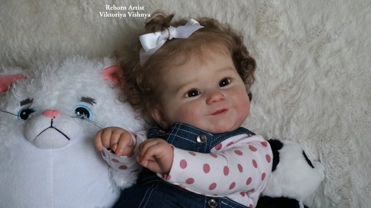 Моя Мэдди... Куколка реборн Виктории Вишни