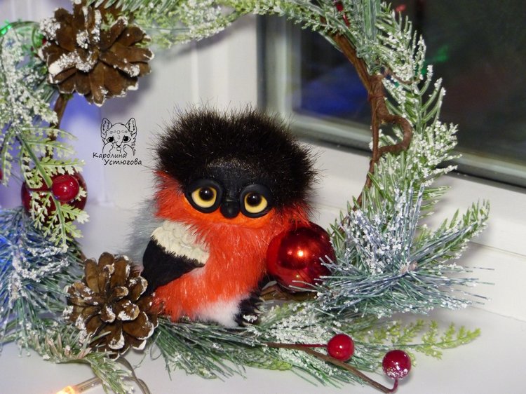 Снегири и новогоднее настроение