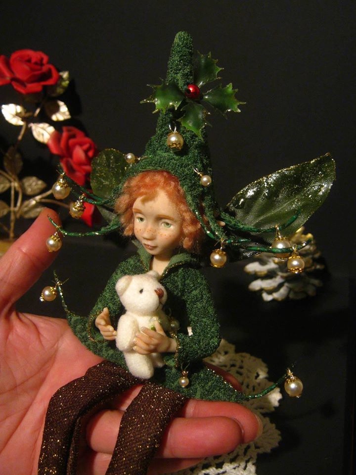 OOAK Creations Fairy - Dolls in Polymer Clay - Fimo by Paola Erriu - Авторские скульптуры из полимерной глины