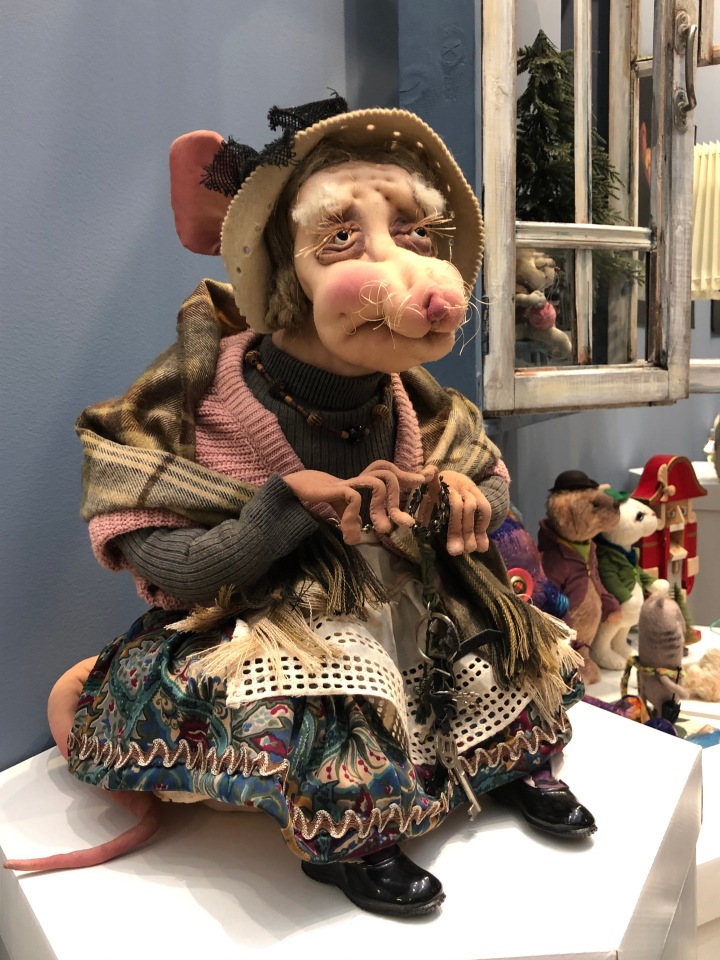 "Искусство куклы" 2019 - приглашаю прогуляться по выставке... ч.1
