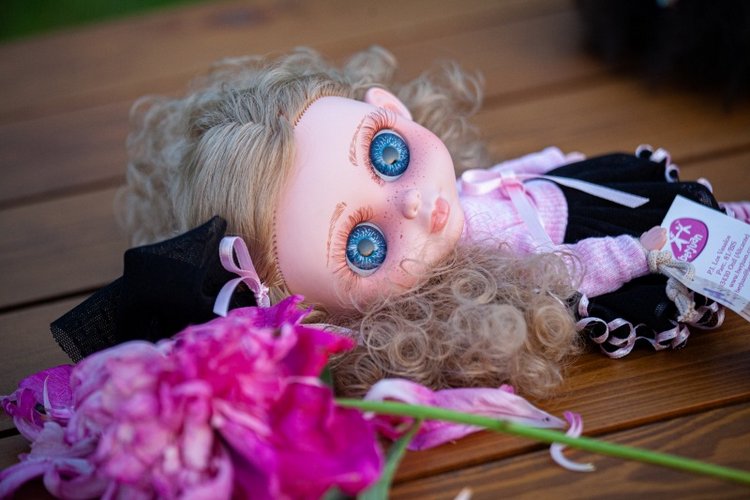В гостях у STEPHA dolls! Biggers, Миниамигес, Вестида де Азул