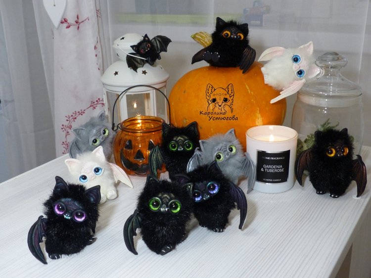 Много летучих мышей... Буууу Halloween (фото 10)