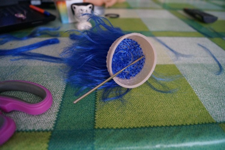 Четвёртая выписка января. Сказочная. Полное преображение Мальвины. Из чего сделать вставные глазки и реснички для куклы