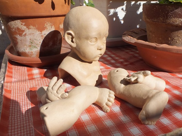 Beatrice Perini. Авторские работы ООАК из глины "терракота", часть 1