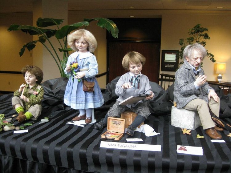 авторские куклы Нины Тугариной