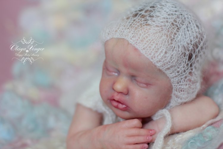 Моя крохотуля Инди. Кукла реборн Олеси Венгер