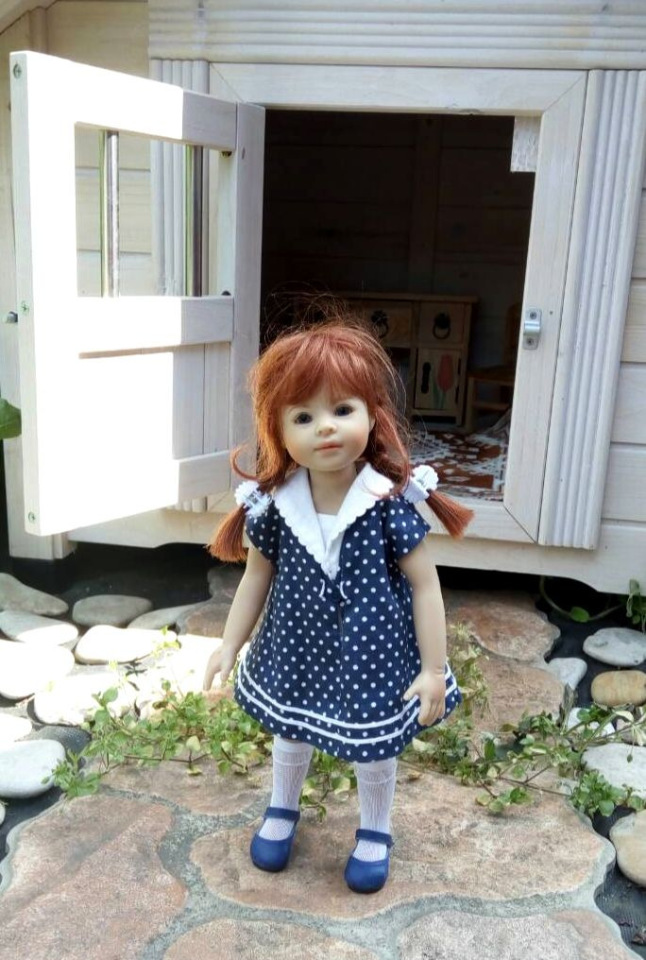Наше лето. Коллекционная кукла Светочка Heidi Piusczok (фото 6)