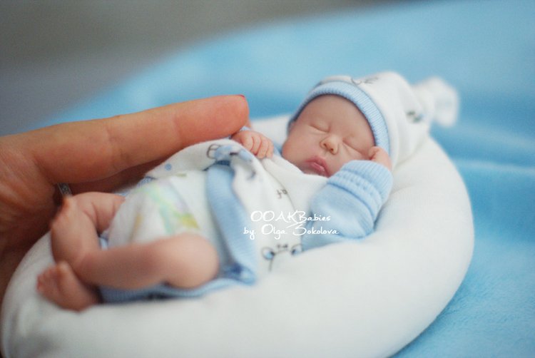 Лео. Младенец ООАК Ольги Соколовой (фото 2)