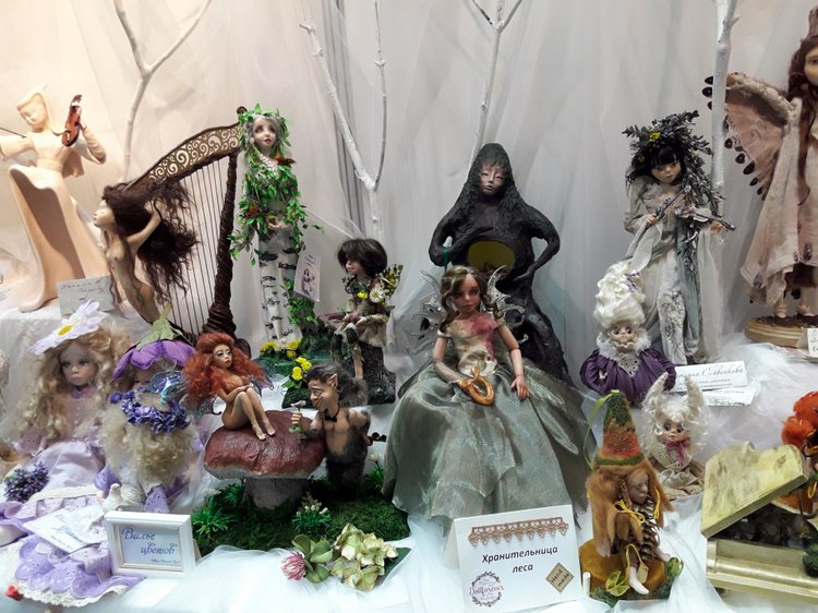Искусство Куклы. Гостиный двор 2018. Выставку моими глазами - часть 2