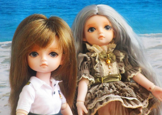 Две малышки из Китая — Разные шарнирные куклы (не БЖД): редкие