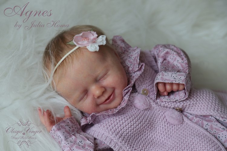 Мой милый ангел Агнес от Юлии Хома. Кукла реборн Олеси Венгер