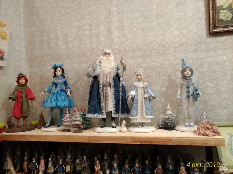 XV Международный Салон Авторских кукол на Тишинке моими глазами. Часть II