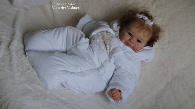 Моя Мэдди... Куколка реборн Виктории Вишни