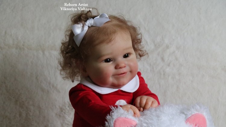 Моя Мэдди... Куколка реборн Виктории Вишни