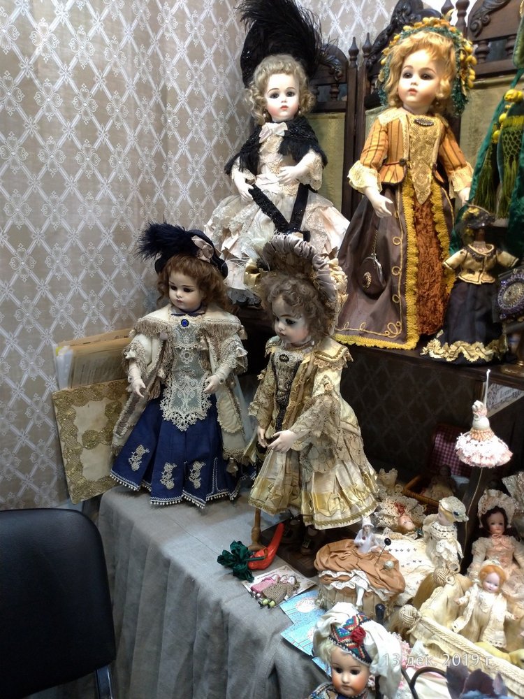 X Международная выставка "Искусство куклы" в Гостином дворе. Часть 1