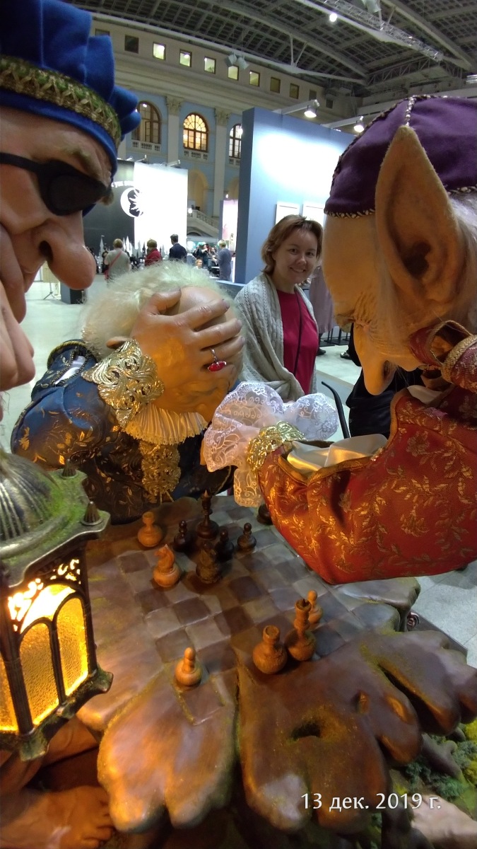 X Международная выставка "Искусство куклы" в Гостином дворе. Часть 3, заключительная