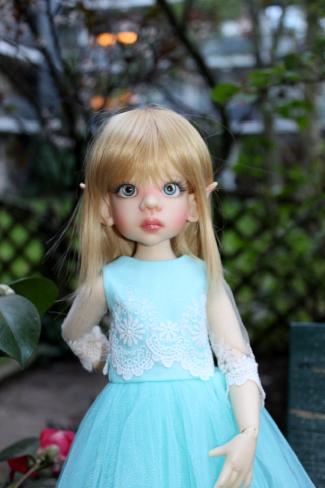 Талисса в весеннем саду — Куклы Kaye Wiggs (Кайе Виггс): авторские BJD (БЖД)