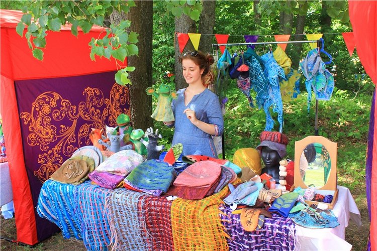 "Троицкие гуляния" в Василёво, 2019 год, заключительная часть. Архитектурно-этнографический музей под открытым небом Василёво