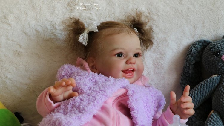 Малышка Хулиганка... куколка реборн Виктории Вишни
