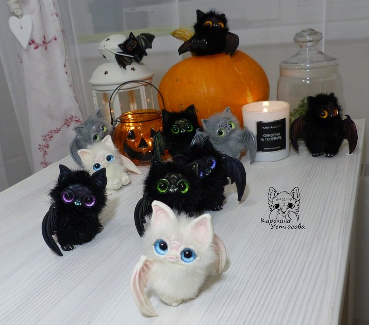 Много летучих мышей... Буууу Halloween (фото 2)