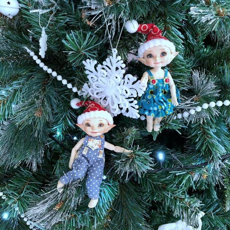 Новогодний винегрет — Фотоистории с куклами BJD (БЖД): сериалы