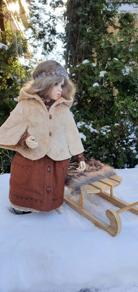 Розочка на снегу — Куклы Dollshe Craft (Доллше): BJD (БЖД) (фото 3)