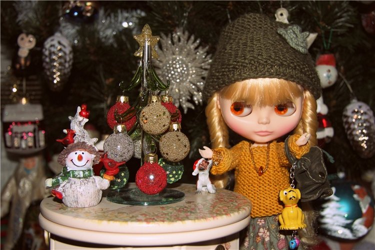 Новогодний карнавал — Оригинальные куклы Blythe (Блайз): Takara
