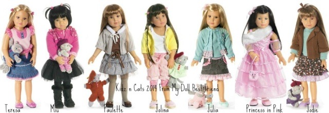 Кидзы в лицах. Куклы 2014 года