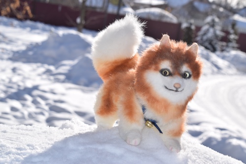 Милый... милый Хатико — Домашние фото авторских игрушек: Тедди (фото 8)