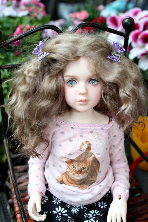 Вечерний сад. Розочка в пижамке (фото 3)