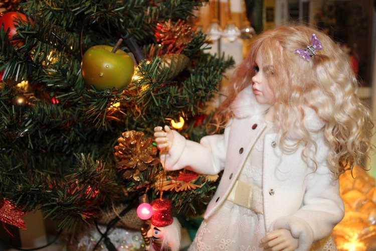 Мой Новогодний Ангел. Dollshe Rosa