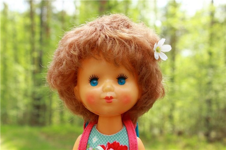 Женя-путешественница — Советские винтажные куклы (СССР): Ленигрушка