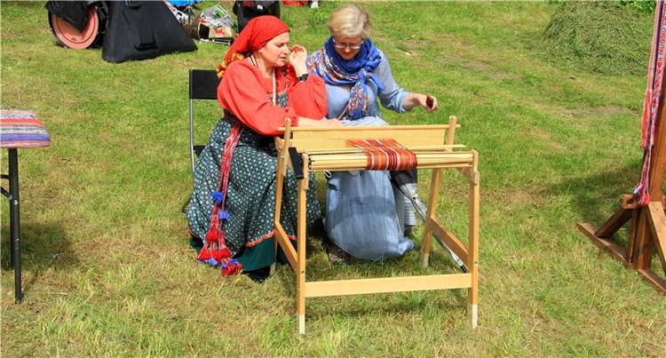 "Троицкие гуляния" в Василёво, 2018 год. Архитектурно-этнографический музей под открытым небом Василёво