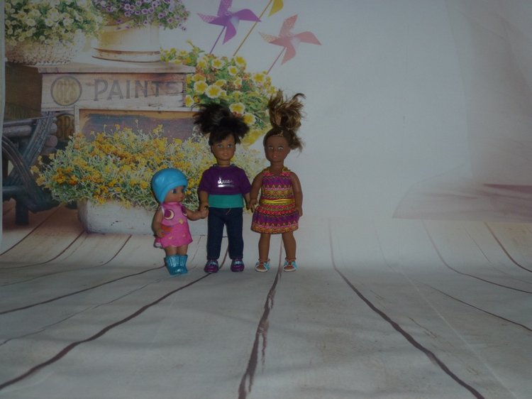 Моя прелестная куколка Лея от American Girl mini (фото 9)