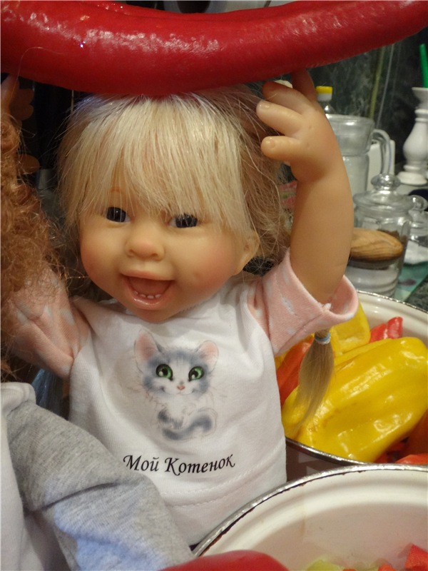 Как мы делали лечо или куклы на кухне (фото 8)