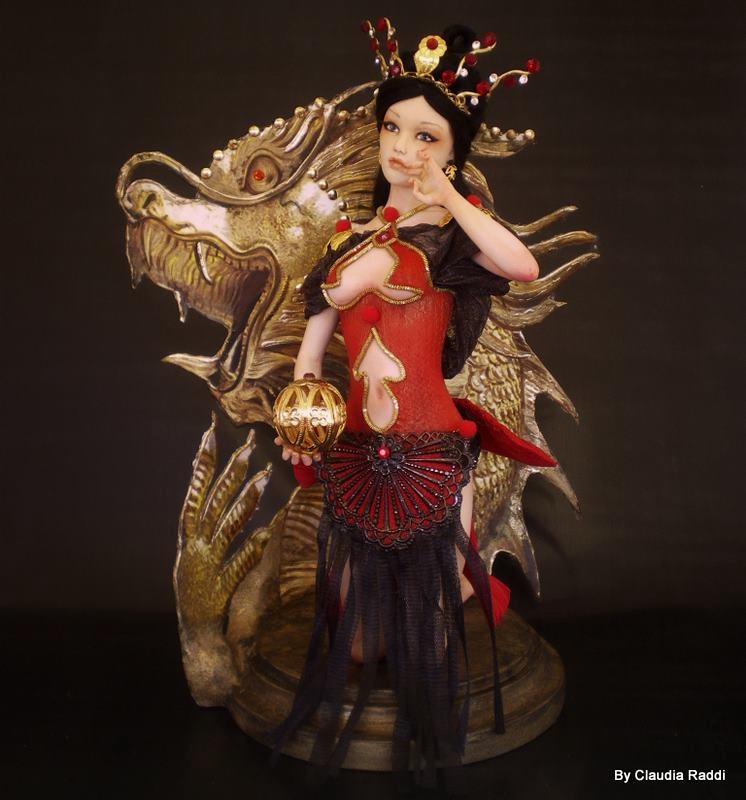 Claudia Raddi - OOAK Fairies & Art Dolls - Авторские скульптуры - 2