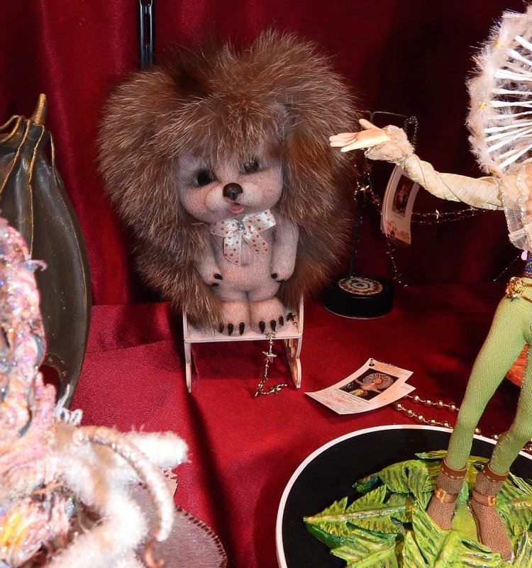 XV Международный осенний салон авторских кукол на Тишинке с 4 по 6 октября 2019 года в Москве. ЁЖИКИ