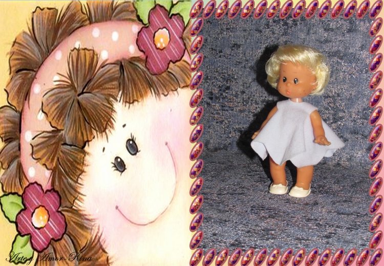 Моя новая девочка Ева и её друзья (куколки ГДР Werk Schalkau-косолапки) (фото 2)