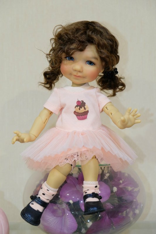 Полинка (Бейли от Meadow Dolls) поздравляет с Новым Годом