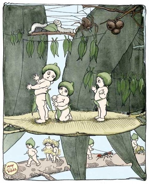 Волшебные куклы Тани Воробьевой и эвкалиптовые малыши May Gibbs (фото 7)