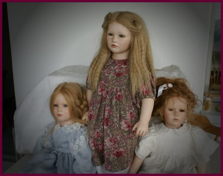 1988 Фарфоровые винтажные куклы Аннет Химстедт. Редкие кадры