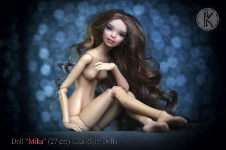 Шарнирная авторская кукла "Мика" (27см) от KKeRRin-Dolls (1часть) (фото 10)
