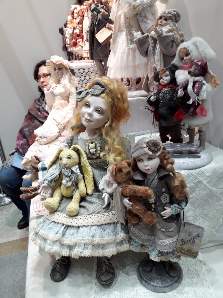 Искусство Куклы. Гостиный двор 2018. Выставку моими глазами - часть 2