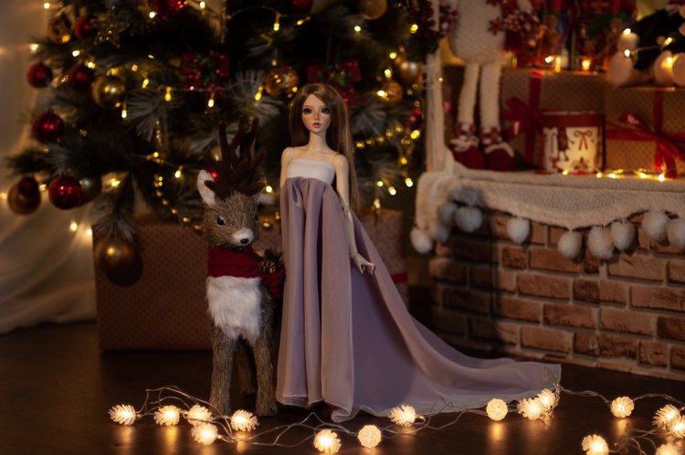 Марго и Новый год | Бэйбики Марго и Новый год — Куклы Fairyland (ФэйриЛэнд): BJD (БЖД) (фото 9)