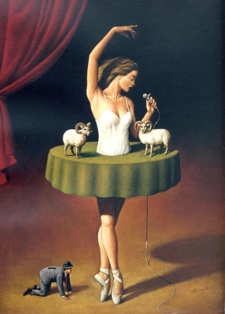 Непривычный ракурс Рафала Олбински