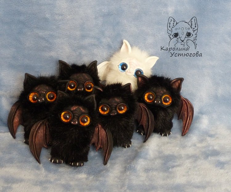 Большая семья летучих мышек (фото 8)