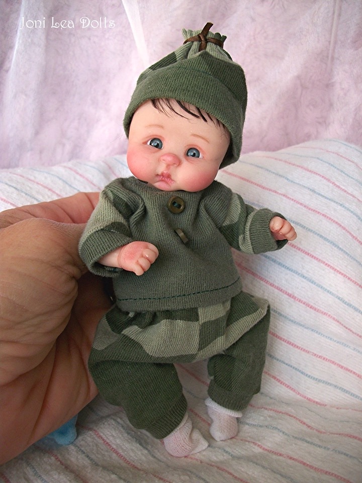 Авторские куколки из полимерной глины от Joni Lee - часть 6 | Бэйбики Авторские куколки из полимерной глины от Joni Lee - часть 6 (фото 5)