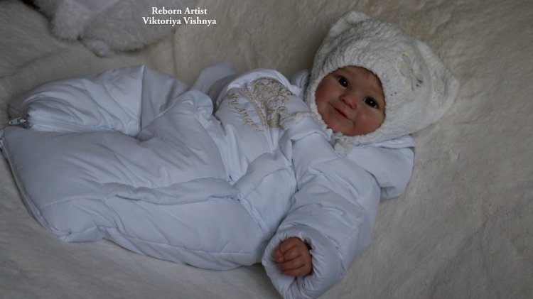 Моя Мэдди... Куколка реборн Виктории Вишни