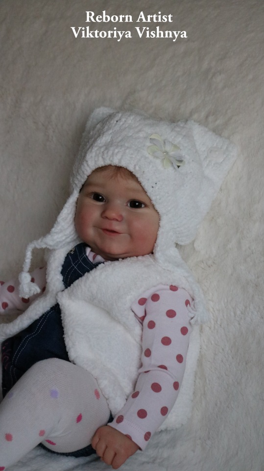 Моя Мэдди... Куколка реборн Виктории Вишни