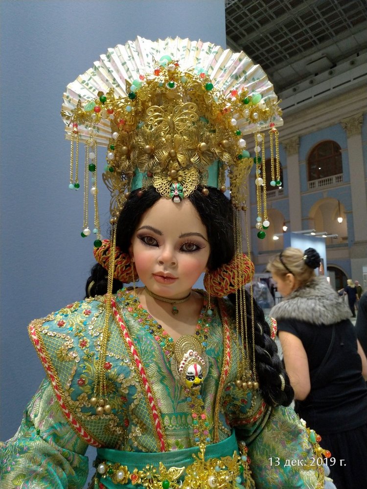 X Международная выставка "Искусство куклы" в Гостином дворе. Часть 3, заключительная